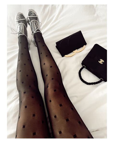 chanel nylon tights|Tights .